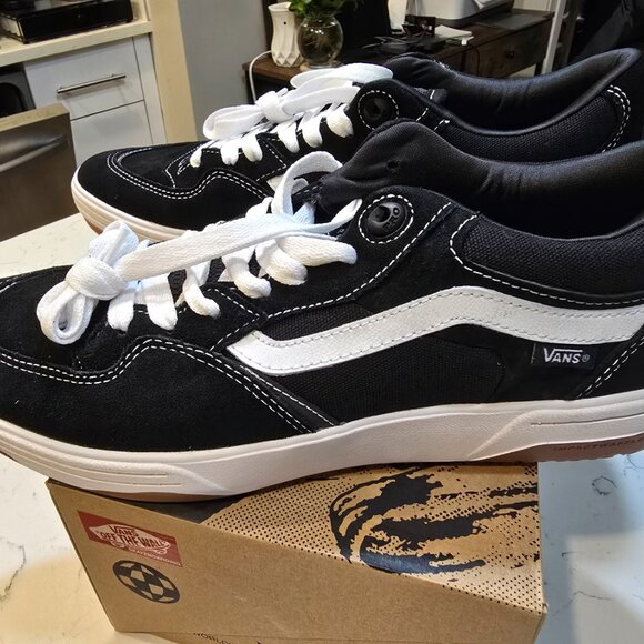 Vans x Rowan Zorilla Rowan 2 Black White Mens 13 SkateBoarding Shoe VN0A2Z3IBA2 - Picture 5 of 16